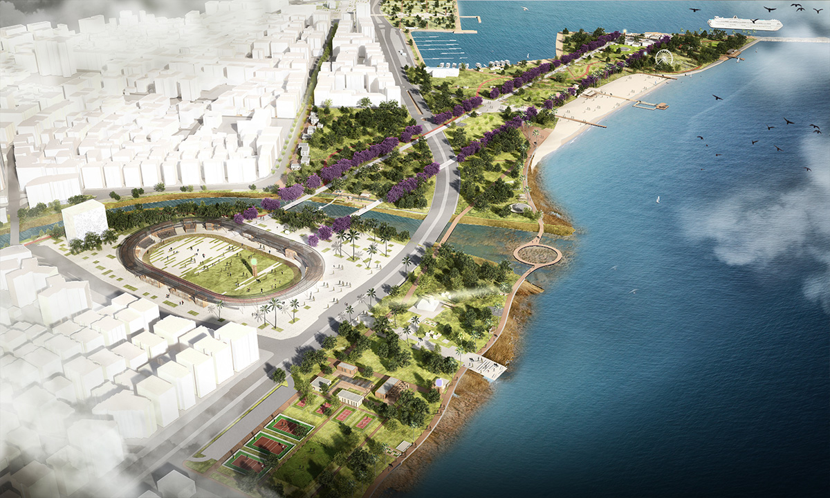 dodofis mimarlık mersin tevfik fikri gür stadyumu ve marina kentsel tasarım